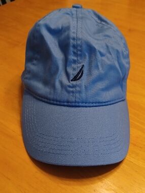 Nautica Light Blue Cap with Embroidered Sail